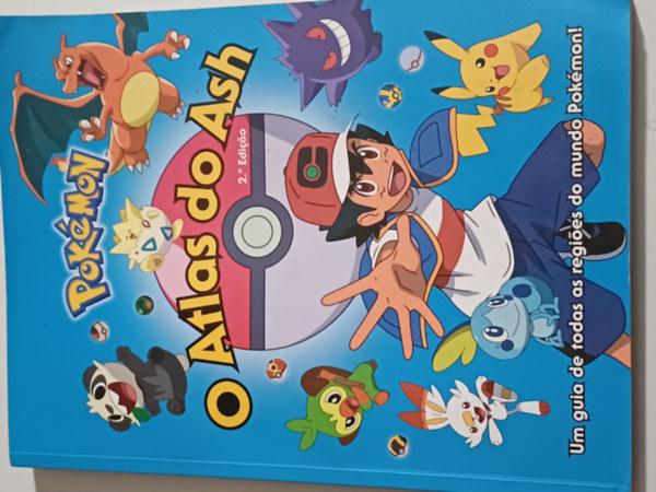 Több szerző - O Atlas do Ash (Spanyol nyelvű Pokémon könyv)
