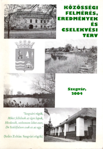 Kzssgi  felmrs , eredmnyek s cselekvsi terv- Szegvr 2004