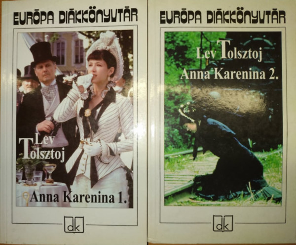 Lev Tolsztoj - Anna Karenina 1-2. - Eur�pa di�kk�nyvt�r