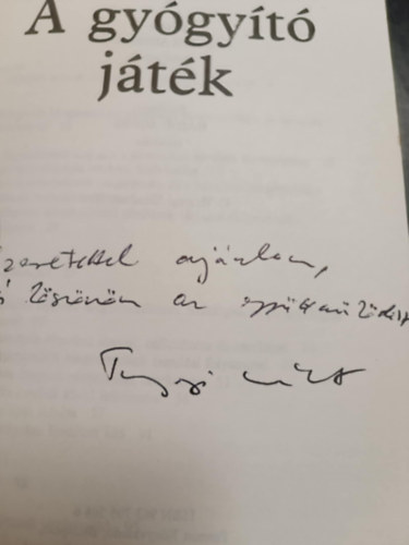 Tunyogi Erzsébet - A gyógyító játék