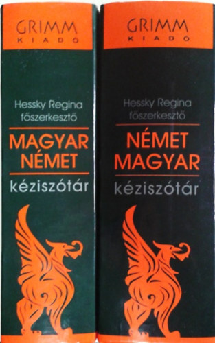 Hessky Regina (szerk.) - Magyar-német kéziszótár + Német-magyar kéziszótár