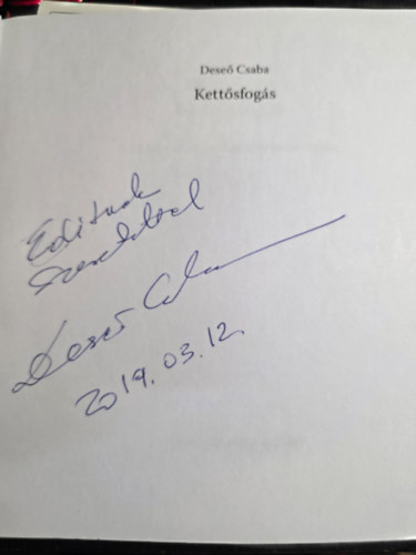 Dese� Csaba - Kett�sfog�s