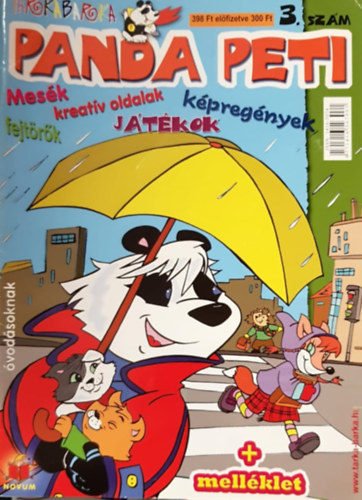 Panda Peti magazin 1, 3, 4-8. szmok