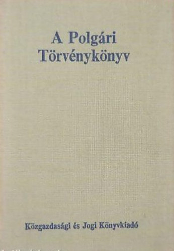A Polg�ri T�rv�nyk�nyv