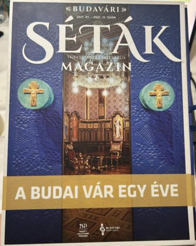 Budai Vár - A Budai Vár egy éve - Budavári Séták 2021-es évfolyam díszdobozban