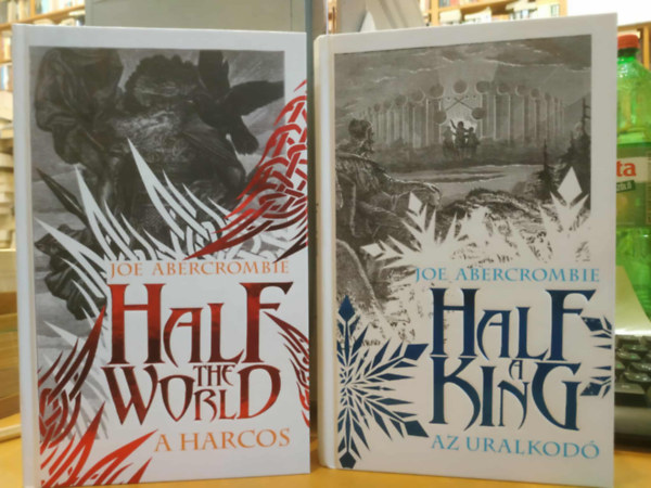 Joe Abercrombie - 2 db Joe Abercrombie: A harcos (Half the World) + Az uralkod (Half a King)