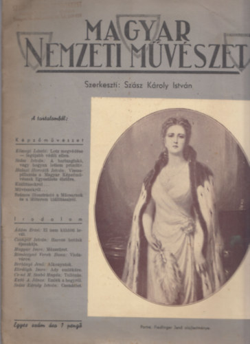 Sz�sz K�roly Istv�n  (szerk.) - Magyar Nemzeti M�v�szet 1939. m�jus-j�nius (2. �vf. 3. sz�m)