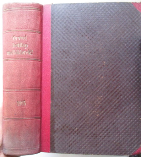 Bókay János - Orvosi hetilap mellékletek (teljes, összes)