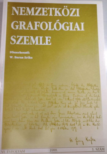 Nemzetk�zi grafol�giai szemle VI. �vfolyam 1. sz�m (1990)