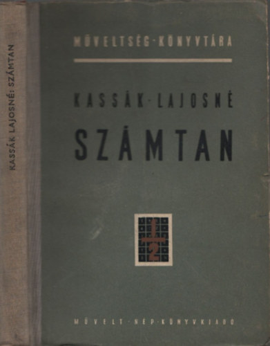 Kassk Lajosn - Szmtan (Mveltsg Knyvtra)