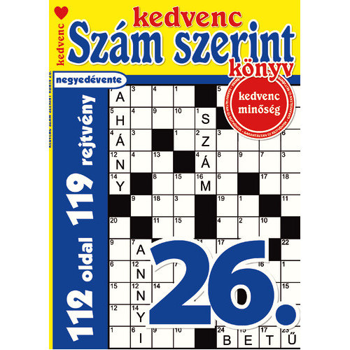 Kedvenc Szám Szerint Könyv 26.