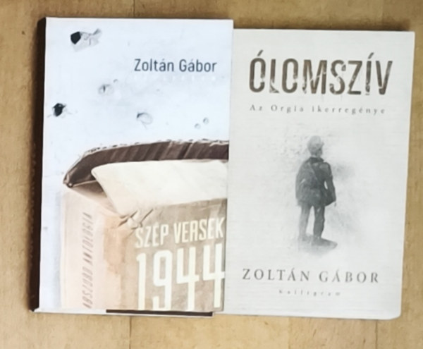 Zoltán Gábor - 2db Zoltán Gábor mű - Ólomszív, Szép versek 1944