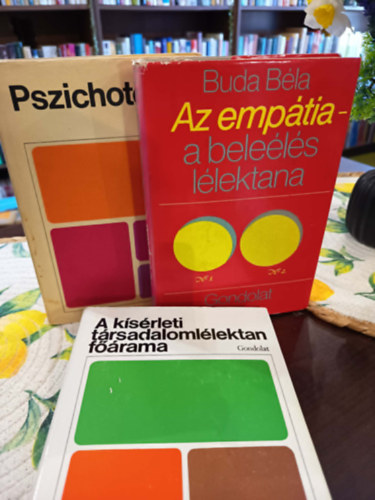 Dr. Buda Béla Csepeli György (szerk.) - Pszichológia könyvcsomag 3 darabos:A kísérleti társadalomlélektan főárama, Az empátia - a beleélés lélektana, Pszichoterápia