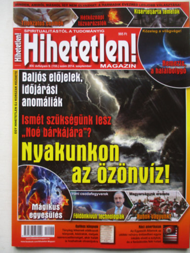 Hihetetlen! magazin 2014. szeptember