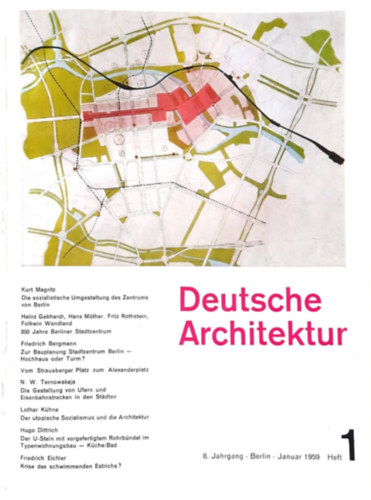 Kurt Magritz - Deutsche Architektur Heft 1 1959