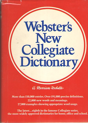 Webster's New Collegiate Dictionary