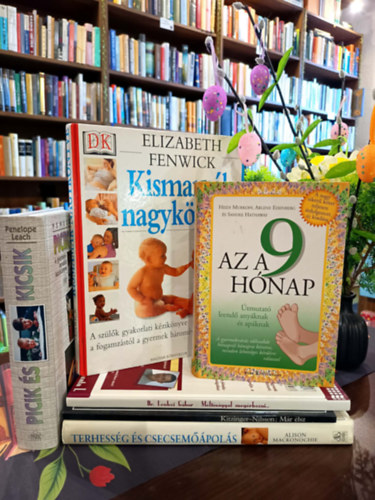 Elizabeth Fenwick, Dr.Lenkei G�bor, Sheila Kitzinger, Penelope Leach Heidi Murkoff; Sharon Mazel - Baba- mama k�myvcsomag 6 darabos K�NYVMENT� AJ�NLAT: Az a 9 h�nap, Kismam�k nagyk�nyve, M�lt�s�ggal meg�rkezni..., M�r �lsz, Terhess�g �s csecsem��pol�s, Picik �s kicsik