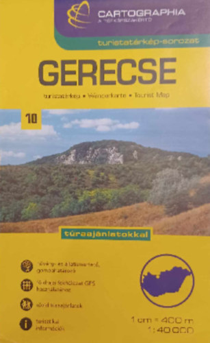 Gerecse turistatrkp 1:40 000