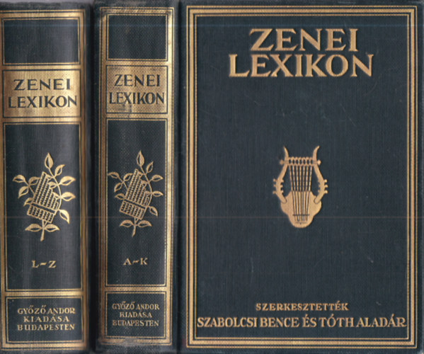 Szabolcsi Bence-Tóth Aladár - Zenei lexikon I-II.