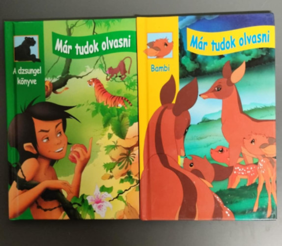 Már tudok olvasni - A dzsungel könyve + Bambi (2db)