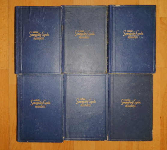 Vitéz Somogyvári Gyula - Somogyvári Gyula 3 regénye 6 kötetben az eredeti kiadásban: És mégis élünk I-II., Virágzik a mandula I-II., És Mihály harcolt