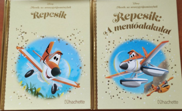 Walt Disney - 2db Repcsik knyv:Repcsik+Repcsik- A mentalakulat - Mesk az aranygyjtemnybl