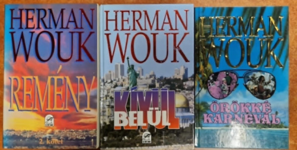 Heman Wouk - 4db Herman Wouk knyv: rkk karnevl+Remny 1-2.+Kvl-bell