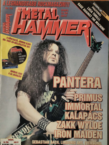 Cselőtei László Lénárd László (szerk.) - Metal Hammer 2000/5. szám (No. 125)
