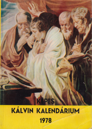 5 db képes kálvin kalendárium: 1978, 1979, 1980, 1982, 1985