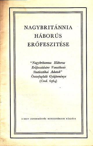 Nagybritánnia háborús erőfeszítése