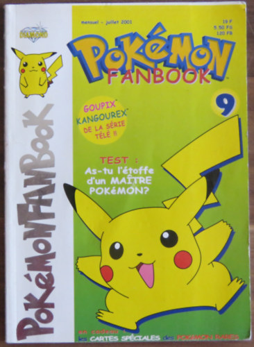 Pokémon Fanbook 9. - septembre 2001 (francia nyelvű)