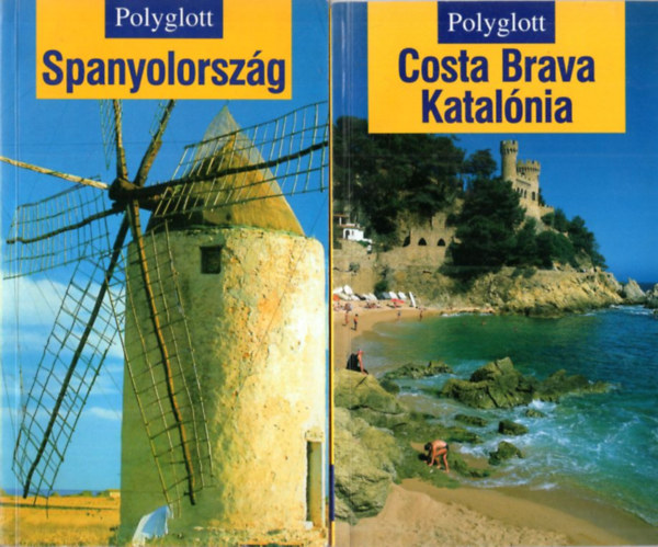 J�rgen Reiter, Robert M�ginger - 2 db Polyglott �tik�nyv: Costa Brava Katal�nia + Spanyolorsz�g