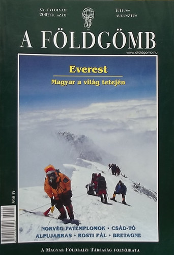 A Fldgmb (A Magyar Fldrajzi Trsasg folyirata) 2002/4.