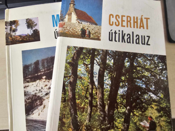 Budai hegyek, Pilis, Cserh�t �s M�tra �tikalauz (4db t�rk�pmell�klettel) 4 k�tet egyben - K�NYVMENT� AJ�NLAT