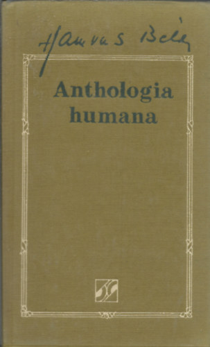 Hamvas Bla - Anthologia humana