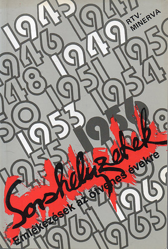 V�mos Gy�rgy  (szerk.) - Sorshelyzetek (eml�kez�sek az �tvenes �vekre)