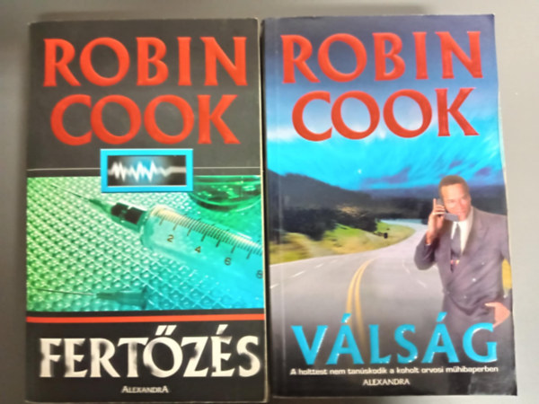 Robin Cook - Robin Cook: Ferzzs + Vlsg (2m; Alexandra kiadvny)