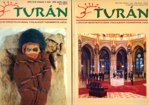 Benkő Mihály, Böröczky Gábor Bárdi László - Turán (6 szám együtt) 2000/1-6. szám III.évf. teljes