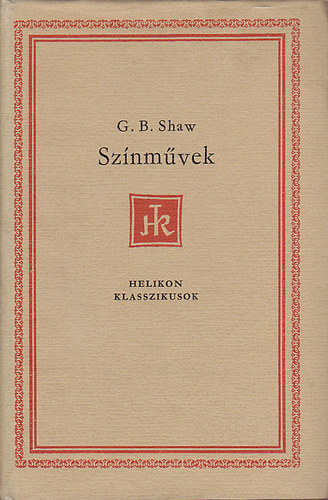 G.B. Shaw - Sz�nm�vek-G.B. Shaw