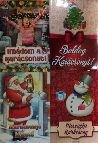 Kar�csonyi kifest� csomag (4db)