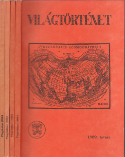 Incze Mikls  (szerk.) - Vilgtrtnet 1989/1-4. teljes vfolyam (4 ktetben)