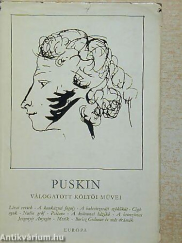 Alekszandr Szergejevics Puskin - Puskin válogatott költői művei