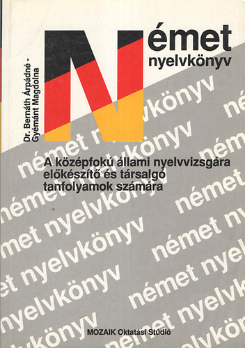Dr. Bernth rpdn Gymnt Magdolna - Nmet nyelvknyv