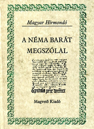 Karthauzi Nvtelen - A nma bart megszlal