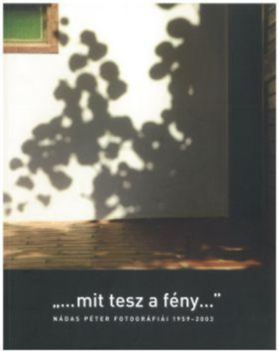 ,,...mit tesz a fny..." - Ndas Pter fotogrfii 1959-2003