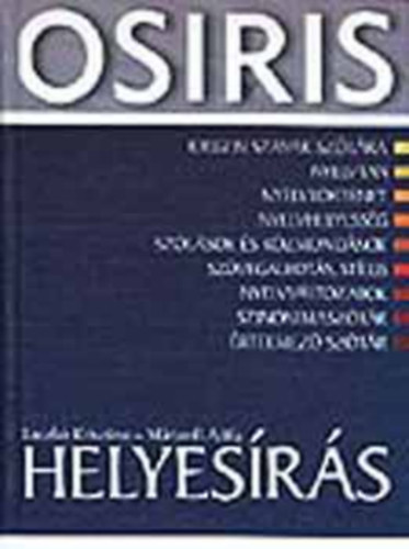 Laczk Krisztina-Mrtonfi Atta - Helyesrs (Osiris)