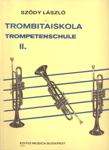 Szdy Lszl - Trombitaiskola / Trompetenschule II. - Z5415