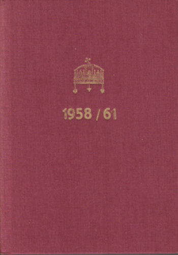 Dr. Barcsay-Amant Zoltán - Adeliges Jahrbuch 1958/61. (Nemesi évkönyv)