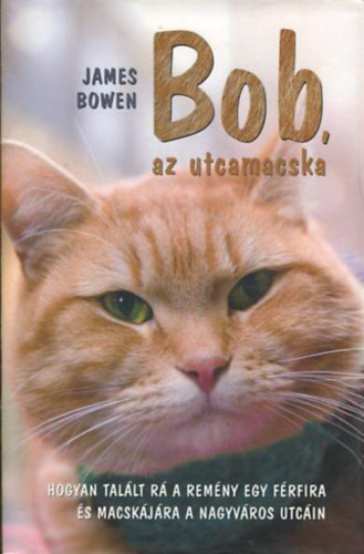 James Bowen - Bob, az utcamacska - Hogyan tal�lt r� a rem�ny egy f�rfira �s macsk�j�ra a nagyv�ros utc�in