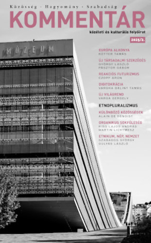 B�k�s M�rton  (f�szerkeszt�) - Komment�r foly�irat 2025/2.